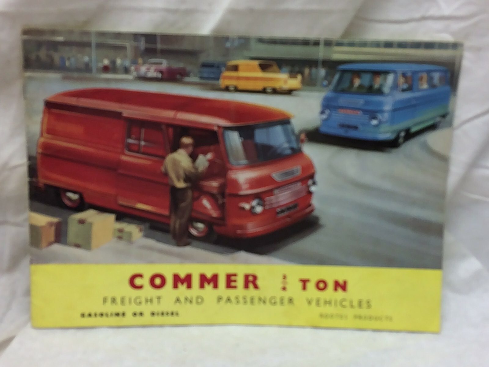Vintage Booklet Commer 3/4 Ton Freight and Passenger Vehicles Rootes Products Vintage Booklet Commer 3/4 Ton Freight and Passenger Vehicles Rootes Products
