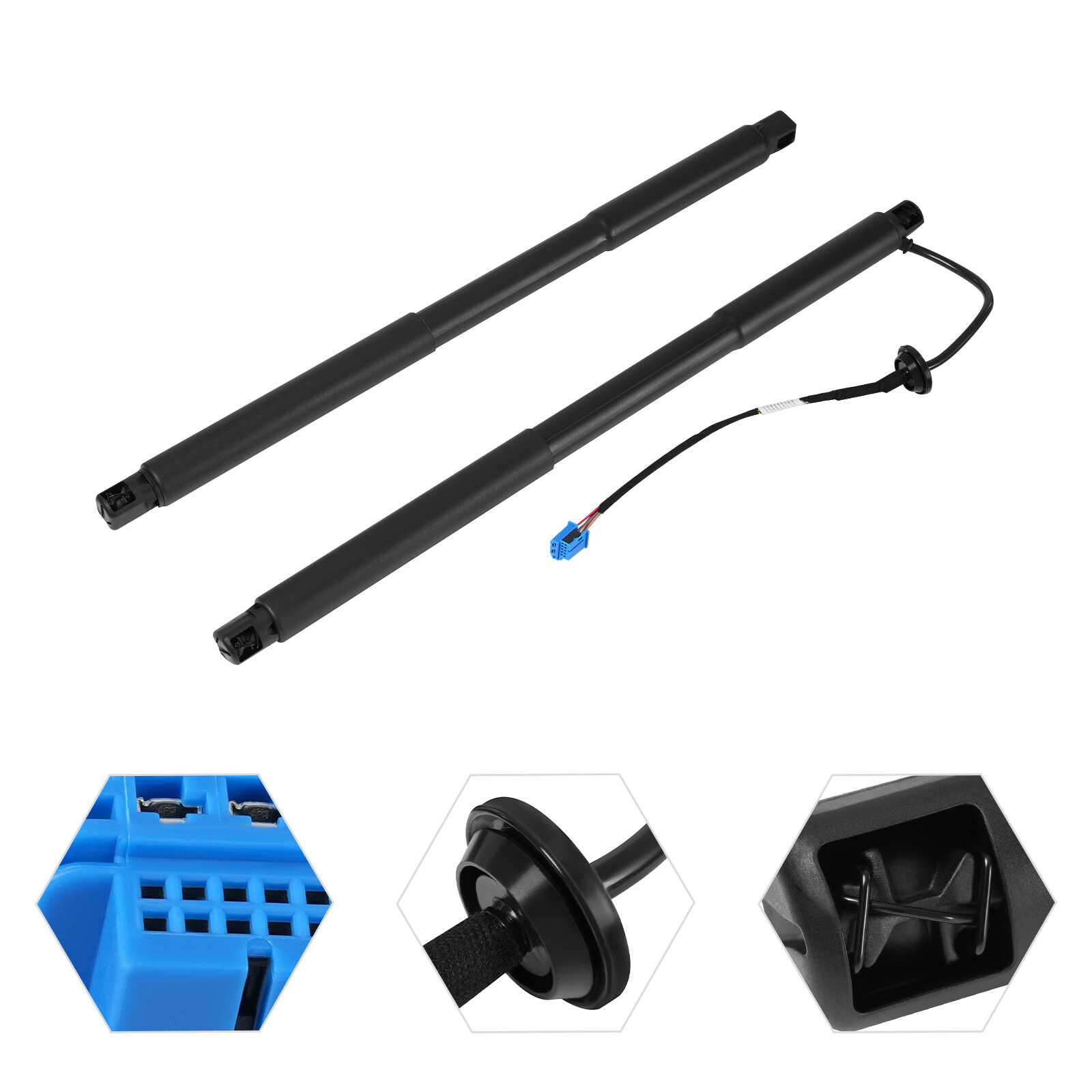 Pair Rear Electric Tailgate Lift Supports For Mercedes-Benz ML W166 2013–2015