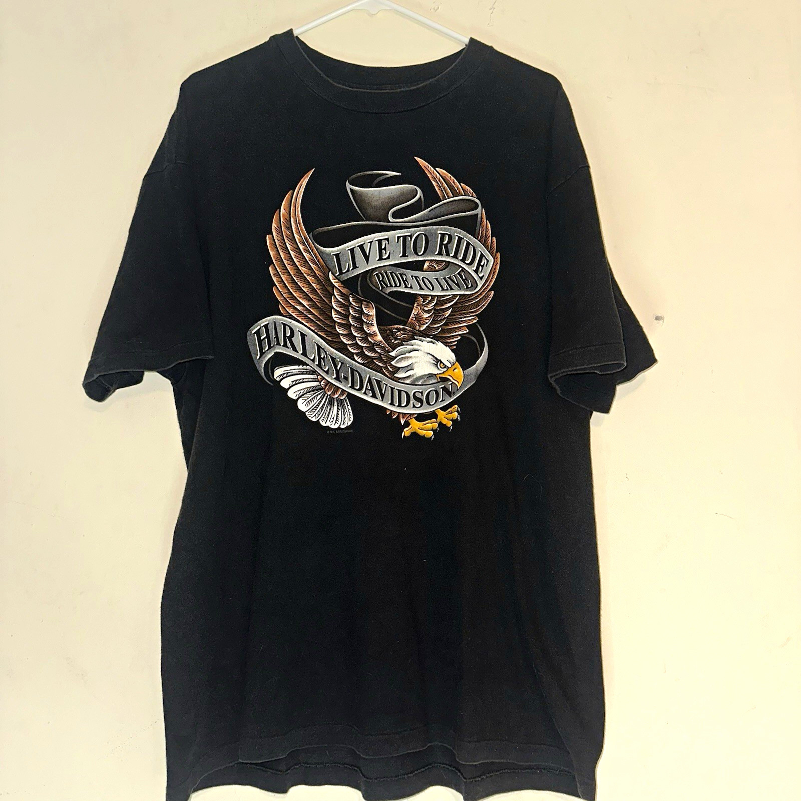 Vintage Harley-Davidson Live To Ride Single Stitch Arizona Men’s T Shirt XL 1993 Vintage Harley-Davidson Live To Ride Single Stitch Arizona Men’s T Shirt XL 1993