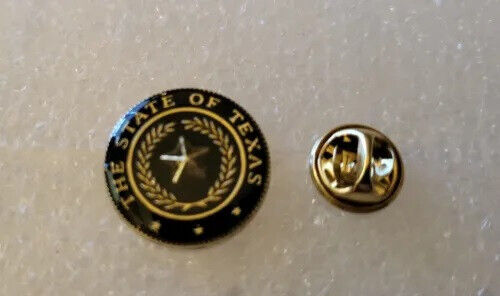 The State Of Texas RANGERS Seal Round Lapel Pin