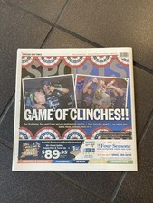 CHICAGO SUN-TIMES NEWSPAPER 9/25/2026 WHITE SOX & CUBS CLINCH WILDCARD PLAYOFFS picture