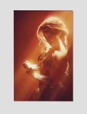 Wonder Woman Divine Warrior Premium Giclee Print Poster 11x17 DC Comics Wall Art picture