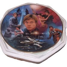 the hamilton collection luke skywalker plate picture