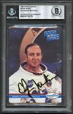 Edgar Mitchell #14 signed autograph 1991 Space Shots Moon Mars Card BAS Slabbed picture