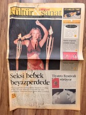 Britney Spears Crossroads Rare Turkish Newspaper 2002 Pop Music Collectible picture