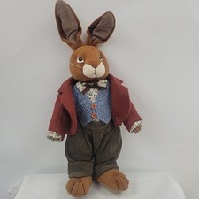 Russ Carlton Bunny Rabbit Toy Plush Animal Easter Spring picture
