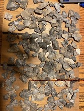 #6 Authentic Western NY Native American Arrowhead Collection Lot -Onondaga CherT picture