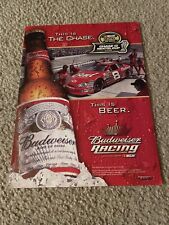 BUDWEISER RACING 2006 CHASE NEXTEL CUP NASCAR DALE EARNHARDT JR. #8 Print Ad picture