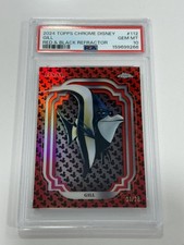 Gill 2024 Topps Chrome Edition Disney Red/Black /28 PSA 10 picture