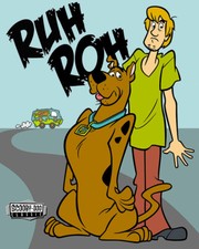 Scooby Doo Ruh Roh Tin Sign 2092 picture