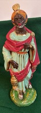 Vintage 12” FONTANINI PAPER MACHE Nativity Figure BALTHASAR King Wise Men EUC picture