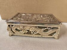 Vintage Melbourne Hoadleys Pagoda Chocolate Box excellent Cond. dragon pattern  picture