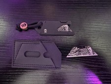 Pete’s Pirate Life Big Idea Design TP Slide Utility Knife w/ PPL Brass Bead picture