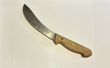 Vintage Skinning Knife Steel & Hardwood picture