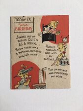 Vintage Paramount Birthday Card Mint Condition  picture
