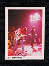 1987 Swedish Pop Stars Samlarserien Stickers Deep Purple #127 06e0 picture