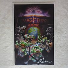 TMNT The Armageddon Game 6 Signed by Kevin Eastman COA Jolzar Retailer Exclusive picture