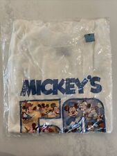 NEW NOS Vintage Walt Disney Mickeys 50 1976 TShirt Med Made USA - Pkg Open picture
