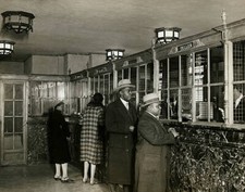 The Interior Of The Dunbar National Bank In Harlem, Owned And Operat - Old Photo picture