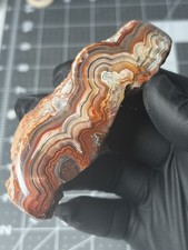 Stunning Laguna Lace Agate Face Polished Excellent Banding Colorful picture