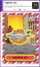 Fighter Jet Characters A Mars Attacks Xmas #A-71 2026 /299 Trading Card DCM 10 picture