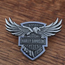 Harley-Davidson 115th ANNIVERSARY PIN SOARING EAGLE BAR & SHIELD Since 1903 picture