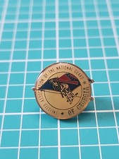 Vtg Enlisted Association Of The National Guard Of Georgia Gold Tone Lapel Pin picture
