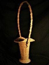 Antique Penobscot ca 1890 American Indian Huge Basket Signed Mint Museum Quality picture