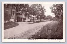 J97/ Fredon New Jersey Postcard c1910 Hotel Building Homes 283 picture