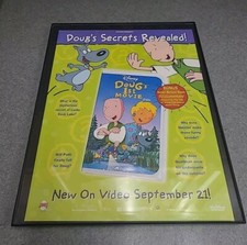 Doug's 1st Movie Disney 1999 Print Ad Framed 8.5x11 Vintage Wall Art picture