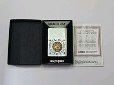VTG 1995 Zippo Lighter Native American 1904 Indian Head Penny Cent  picture