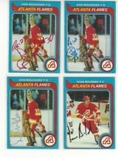 1979-80 Topps #28 Dan Bouchard Signed Hockey Card Atlanta Flames picture