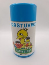 Vintage 1970s Sesame Street Thermos Aladdin Alphabet Big Bird Ernie Bert CTW picture
