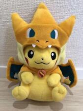 Pikachu Wearing Pokemon Center Limited Mega Charizard Poncho from Japan picture