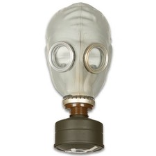 Russian GP-5 Gas Mask Surplus Cold War Collectible w/ Filter & Bag Military Vint picture