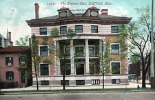 VINTAGE POSTCARD THE DAYTON CLUB AT DAYTON OHIO MAILED 1910 FROM DAYTON OHIO picture