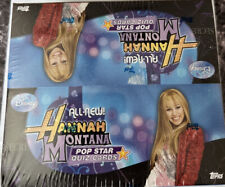 2008 TOPPS DISNEY HANNA MONTANA POP STAR QUIZ CARD BOX NEW SEALED picture
