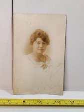 Early 1900s postcard lovely victorian maiden? Excellent Condition picture