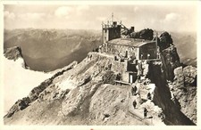Zugspitze Germany Münchener Haus Summit RPPC Real Photo Postcard c1938 Unused picture