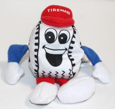 Belle Tire Tireman Advertising Plush Beanie Mascot picture