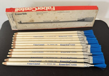 Faber-Castell EraserStik 7055 Typewriter Eraser Brush Ends One Dozen Box Of 12 picture
