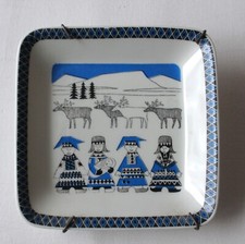 Vintage Province plate Lapland, Lappi, Arabia Finland picture