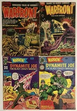 Warfront #23 #32 #36 #37 Harvey Comics Golden/Silver Age 1951-65 Lot Of 4 picture