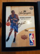 2016-17 nba upper deck supreme game used hard court anfernee hardaway autographs picture