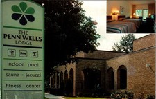 Penn Wells Lodge Wellsboro PA Vintage Postcard 5P21-17 picture