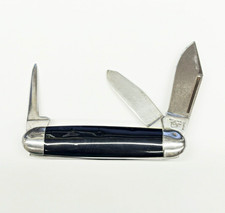 VINTAGE 1945-1955 HAMMER BRAND POCKET KNIFE 2 BLADE 1 PUNCH MADE IN USA picture