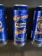 Pepsi 2026 New York Knicks Champs Limited Edition 2 Sided Cans Set of 3 π₯π₯ picture