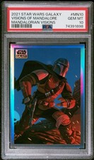 2021 TOPPS STAR WARS GALAXY VISIONS OF MANDALORE MANDALORIAN VISIONS PSA 10 picture