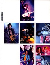 PRINCE CUSTOM NOVELTY TRADING CARD 6 CARDS SET picture