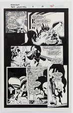 Midnight Sons Unlimited #9 Page 15 James Fry Original Comic art Marvel 1995 picture